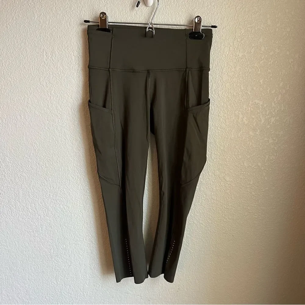 Lululemon Fast & Free Crop II *Nulux 19